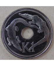 Папуа Новая Гвинея 1 кина 2004 UNC арт. 3438-00006